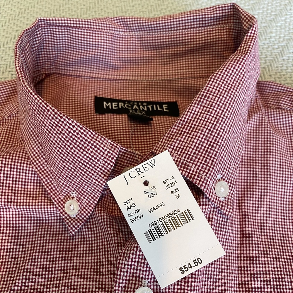 J Crew NWT button down shirt
